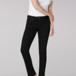 Lee mujer legendario jean recto regular negro ropa Z6H6F45