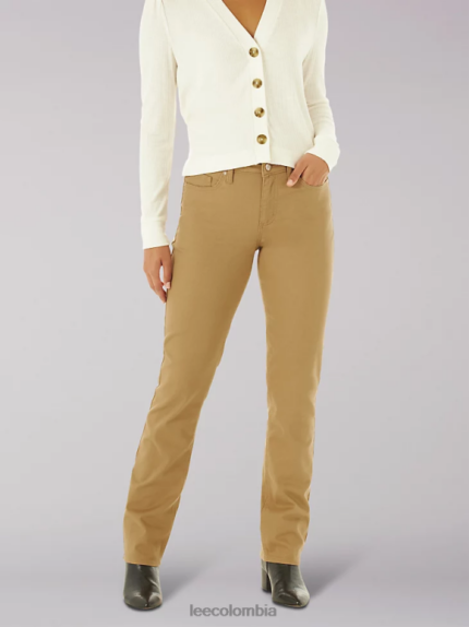 Lee mujer legendario jean recto regular ojo de tigre ropa Z6H6F44