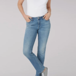 Lee mujer legendario jean recto regular (petite) ancla ropa Z6H6F85