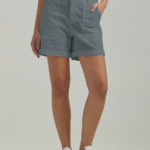 Lee mujer legendario rodado corto gris tecnología ropa Z6H6F278