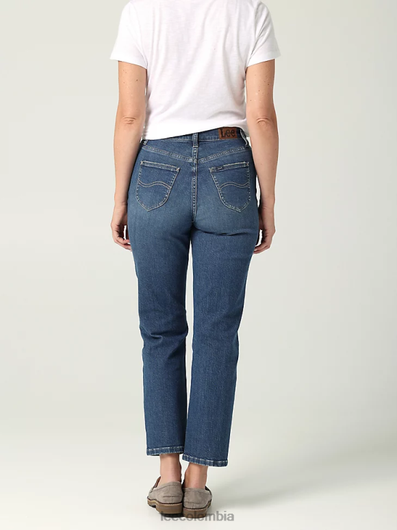 Lee mujer legendarios jeans rectos vintage de talle alto cada día ropa Z6H6F2 - Image 2