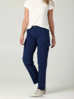 Lee mujer pantalón cargo de pierna recta ultra lux con costuras flexibles para llevar (pequeño) trueno ropa Z6H6F237
