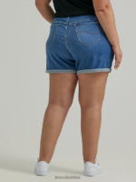 Lee mujer pantalón corto acampanado con puños ultra lux (plus) alturas profundas ropa Z6H6F338 - Image 2