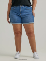 Lee mujer pantalón corto acampanado con puños ultra lux (plus) alturas profundas ropa Z6H6F338