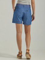 Lee mujer pantalón corto cargo ultra lujoso y relajado y flexible cambray ropa Z6H6F249 - Image 2
