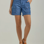 Lee mujer pantalón corto cargo ultra lujoso y relajado y flexible cambray ropa Z6H6F249