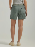 Lee mujer pantalón corto cargo ultra lujoso y relajado y flexible fuerte verde ropa Z6H6F250 - Image 2