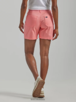 Lee mujer pantalón corto cargo ultra lujoso y relajado y flexible hazme cosquillas melocotón ropa Z6H6F247 - Image 2