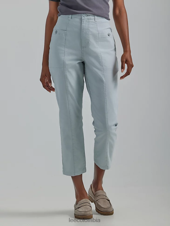 Lee mujer pantalón corto con costuras ultra lux Bruma de verano ropa Z6H6F177 - Image 1
