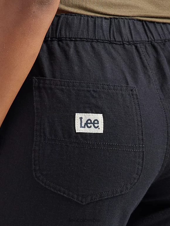 Lee mujer pantalón corto sin cierres ultra lux negro ropa Z6H6F240 - Image 4