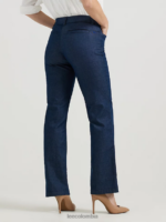 Lee mujer pantalón de ajuste regular ultra lux con movimiento flexible enjuague índigo ropa Z6H6F185 - Image 2