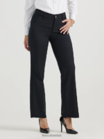 Lee mujer pantalón de ajuste regular ultra lux con movimiento flexible negro ropa Z6H6F182