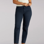 Lee mujer pantalón de pierna recta y ajuste relajado (pantalón para todo el día) (más) azul imperial ropa Z6H6F219