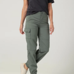 Lee mujer pantalón jogger cargo ultra lux con un solo bolsillo y flexible para llevar fuerte verde ropa Z6H6F235