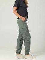 Lee mujer pantalón jogger cargo ultra lux con un solo bolsillo y flexible (pequeño) fuerte verde ropa Z6H6F234 - Image 3