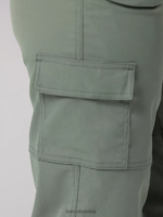 Lee mujer pantalón jogger cargo ultra lux con un solo bolsillo y flexible (pequeño) fuerte verde ropa Z6H6F234 - Image 5