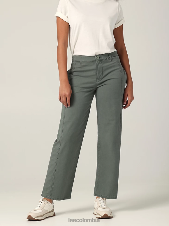 lee_mujer_pantalon_recto_relajado_ultra_lux_fuerte_verde_ropa_z6h6f193.png Lee mujer pantalón recto relajado ultra lux fuerte verde ropa Z6H6F193 - Image 1