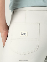 Lee mujer pantalón recto relajado ultra lux humo blanco ropa Z6H6F195 - Image 4