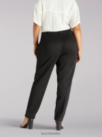 Lee mujer pantalones elásticos laterales (plus) negro ropa Z6H6F211 - Image 2