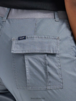 Lee mujer ultra lux con capri cargo relajado y flexible gris tecnología ropa Z6H6F434 - Image 4