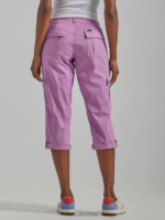Lee mujer ultra lux con capri cargo relajado y flexible pensamiento ropa Z6H6F431 - Image 2