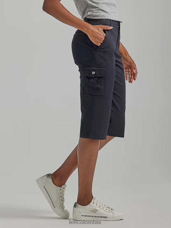Lee mujer ultra lux con skimmer de carga relajado y flexible negro ropa Z6H6F430 - Image 3
