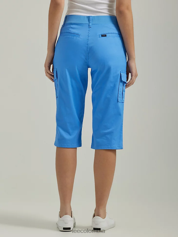 Lee mujer ultra lux con skimmer de carga relajado y flexible nuevo azul ropa Z6H6F426 - Image 2