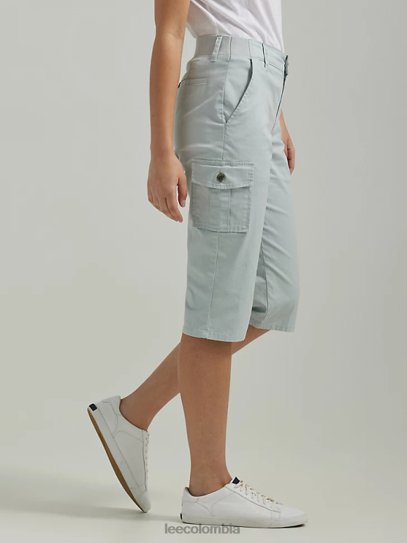 Lee mujer ultra lux con skimmer de carga relajado y flexible (pequeño) Bruma de verano ropa Z6H6F453 - Image 3