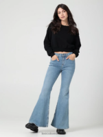 Lee mujer Vaqueros acampanados Ever Fit de talle alto, modernos y vintage Sol de invierno ropa Z6H6F146
