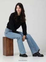 Lee mujer Vaqueros acampanados Ever Fit de talle alto, modernos y vintage Sol de invierno ropa Z6H6F146 - Image 4