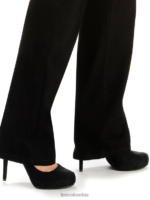 Lee mujer Vaqueros de pernera recta y corte relajado que adelgazan al instante y ajuste clásico (más) negro ropa Z6H6F97 - Image 3