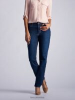 Lee mujer Vaqueros elásticos de corte relajado y pernera recta. auténtico nórdico - lycra ropa Z6H6F52