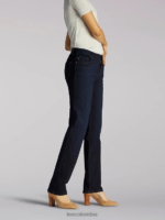Lee mujer Vaqueros elásticos de pierna recta y ajuste relajado (pequeño) niágra ropa Z6H6F101 - Image 3