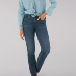 Lee mujer Vaqueros rectos ajustados ultra lux comfort (petite) celestial ropa Z6H6F47