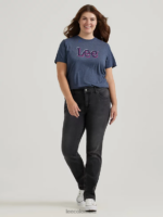 Lee mujer Vaqueros rectos ajustados ultra lux comfort (plus) negro ropa Z6H6F62 - Image 2