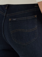 Lee mujer Vaqueros rectos ajustados y cómodos ultra lux oscuro y brumoso ropa Z6H6F23 - Image 5