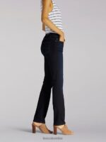 Lee mujer Vaqueros ultra lux con movimiento flexible, ajuste regular y pierna recta (pequeña) Niágara ropa Z6H6F99 - Image 2