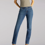Lee mujer Vaqueros ultra lux con movimiento flexible, ajuste regular y pierna recta (pequeña) rayne ropa Z6H6F98