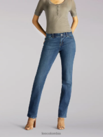 Lee mujer Vaqueros ultra lux con movimiento flexible, ajuste regular y pierna recta (pequeña) rayne ropa Z6H6F98