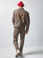 Lee x The Brooklyn Circus hombres jean vaquero 101b con hebilla trasera orillo marrón ropa Z6H6F603 - Image 2