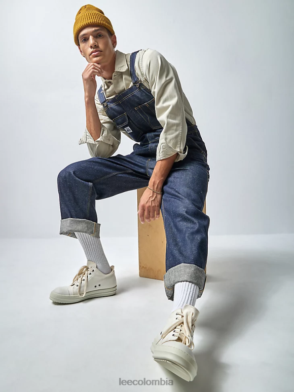 Lee x The Brooklyn Circus hombres mono con cremallera whizit orillo índigo ropa Z6H6F703 - Image 7