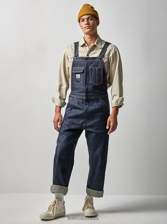 lee_x_the_brooklyn_circus_hombres_mono_con_cremallera_whizit_orillo_indigo_ropa_z6h6f703.png Lee x The Brooklyn Circus hombres mono con cremallera whizit orillo índigo ropa Z6H6F703 - Image 1