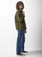 Lee x The Brooklyn Circus mujer sobrecamisa de pana col rizada ropa Z6H6F404 - Image 5