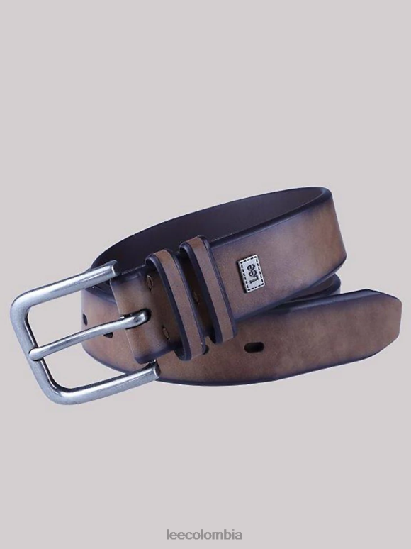 Lee hombres cinturón de cuero desteñido broncearse accesorio Z6H6F1162