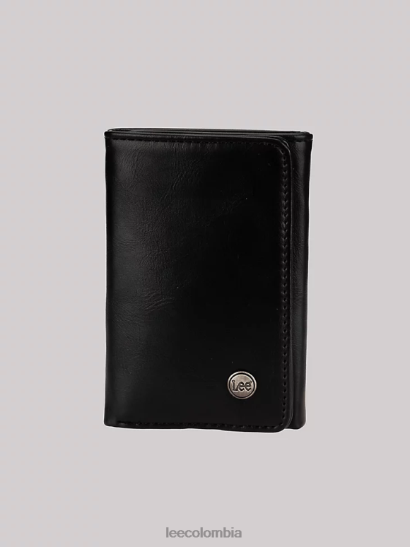 Lee hombres juego de 2 carteras triples negro accesorio Z6H6F1166