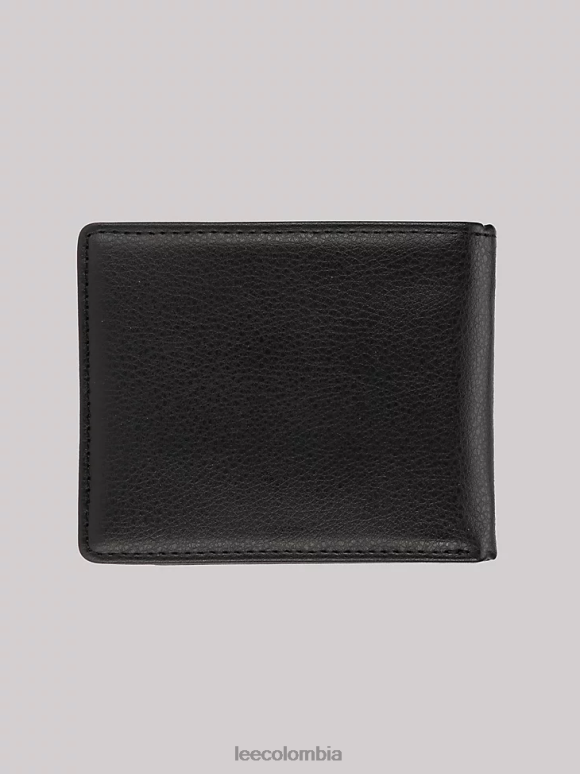 Lee hombres juego de 2 piezas de cartera plegable Pebble negro accesorio Z6H6F1161