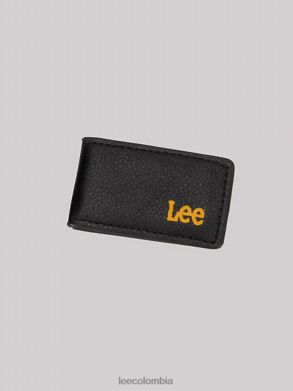 Lee hombres juego de 2 piezas de cartera plegable Pebble negro accesorio Z6H6F1161