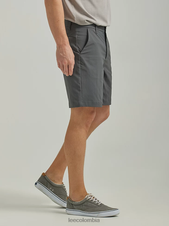 Lee hombres rendimiento de movimiento extremo corto carbón ropa Z6H6F1113