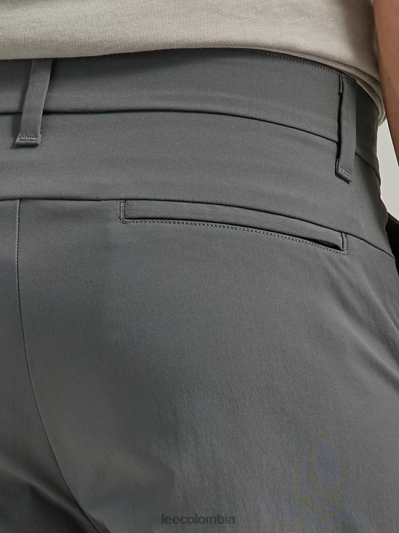 Lee hombres rendimiento de movimiento extremo corto carbón ropa Z6H6F1113