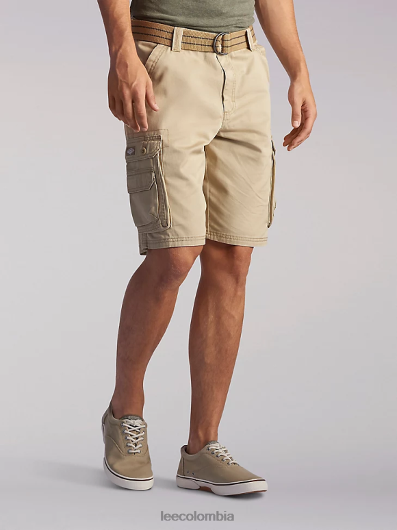 Lee hombres Wyoming cargo corto (grande y alto) fuerte ropa Z6H6F1050